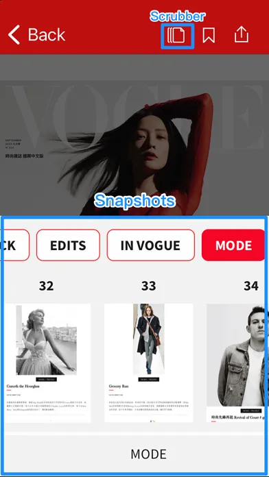 Captures d'écran de VOGUE 台灣
