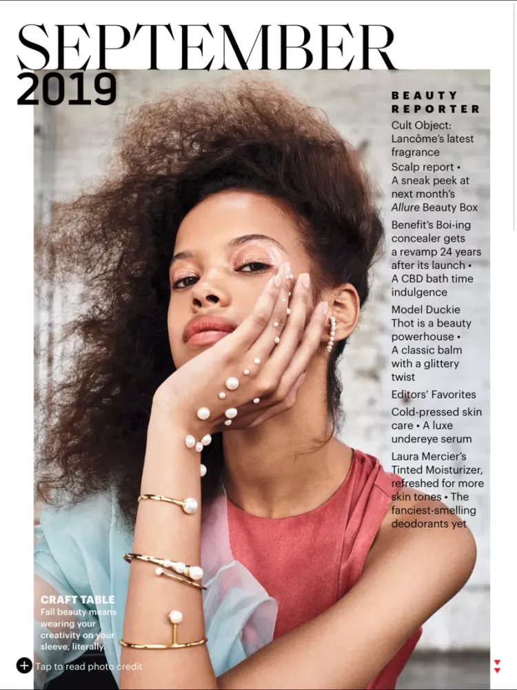 Zrzuty ekranu Allure Magazine iPad 
