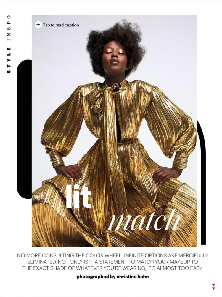 Zrzuty ekranu Allure Magazine iPad 