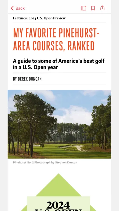 Golf Digest Magazine应用截图