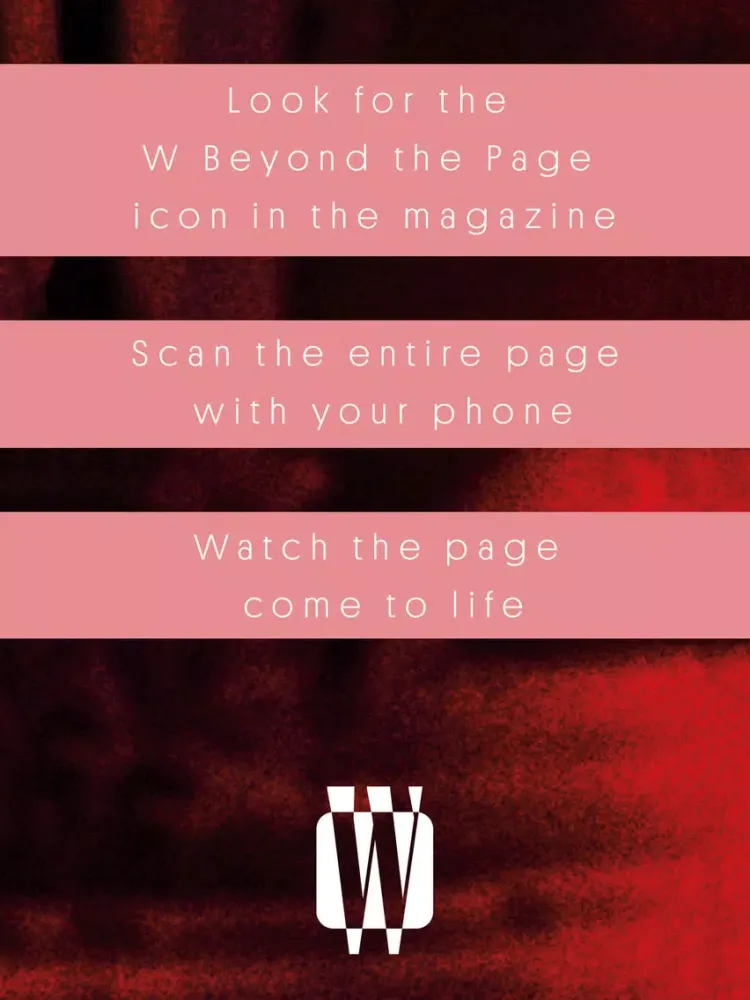 Capturas de tela do W Magazine: Beyond the Page iPad 