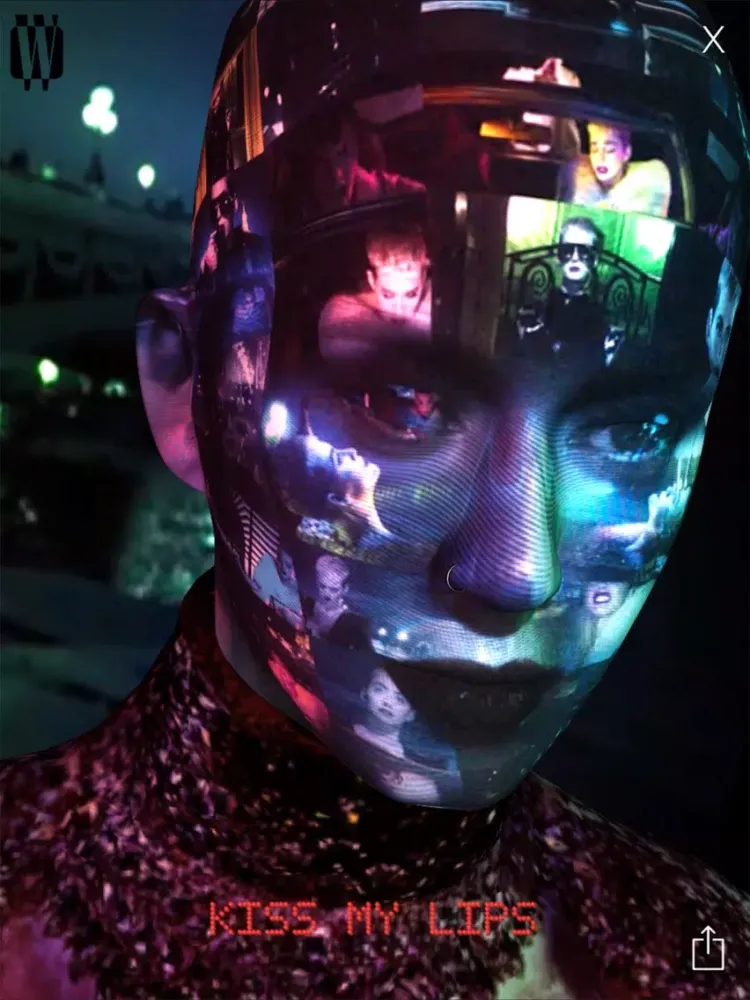 Capturas de tela do W Magazine: Beyond the Page iPad 