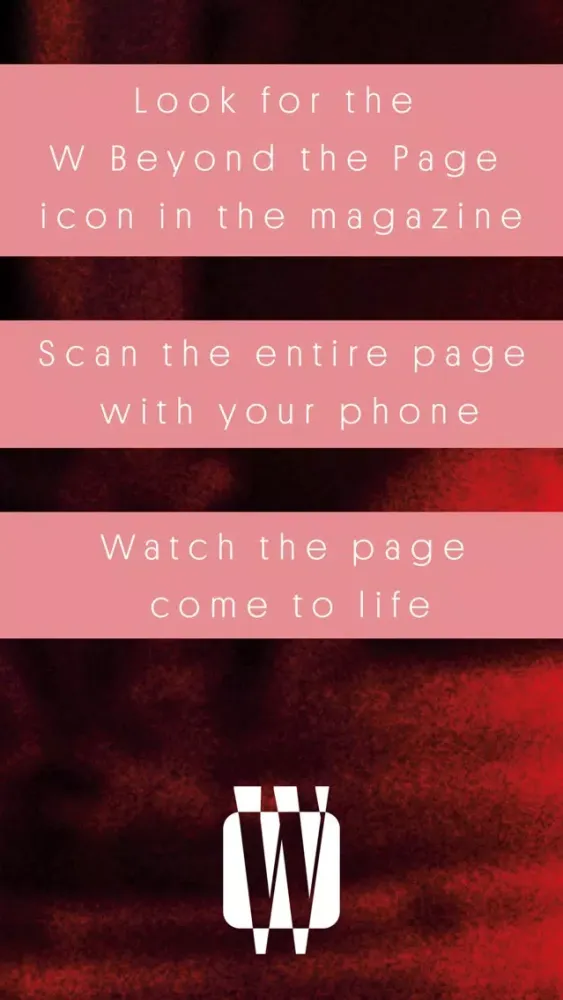 Capturas de tela do W Magazine: Beyond the Page