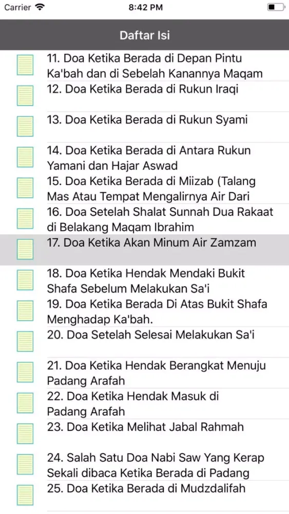 Hajj and Umrah Duaa Collection Screenshots