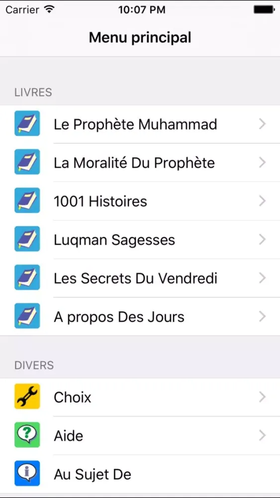 Capturas de pantalla de Muslim Book Pack - French Indonesia