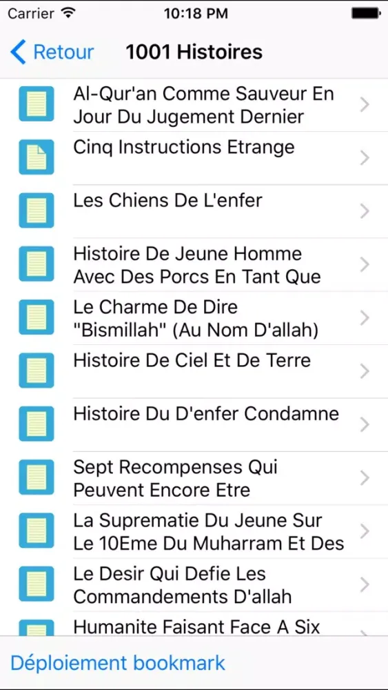 Capturas de pantalla de Muslim Book Pack - French Indonesia