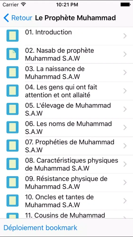 Capturas de pantalla de Muslim Book Pack - French Indonesia