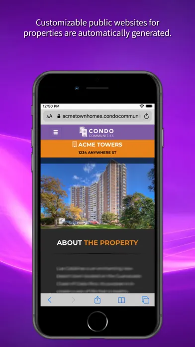 Capturas de pantalla de Condo Comm