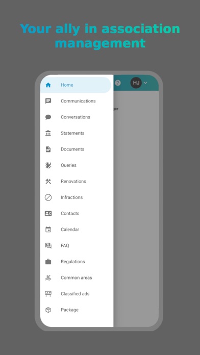 ภาพหน้าจอของ Condo Manager Web App