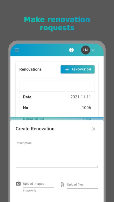 ภาพหน้าจอของ Condo Manager Web App