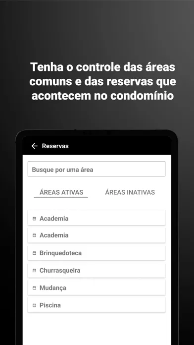 Capturas de tela do SindicoApp - CondominioApp
