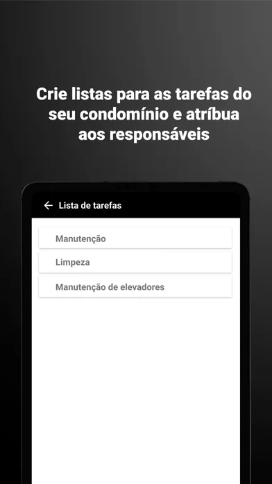 Capturas de tela do SindicoApp - CondominioApp