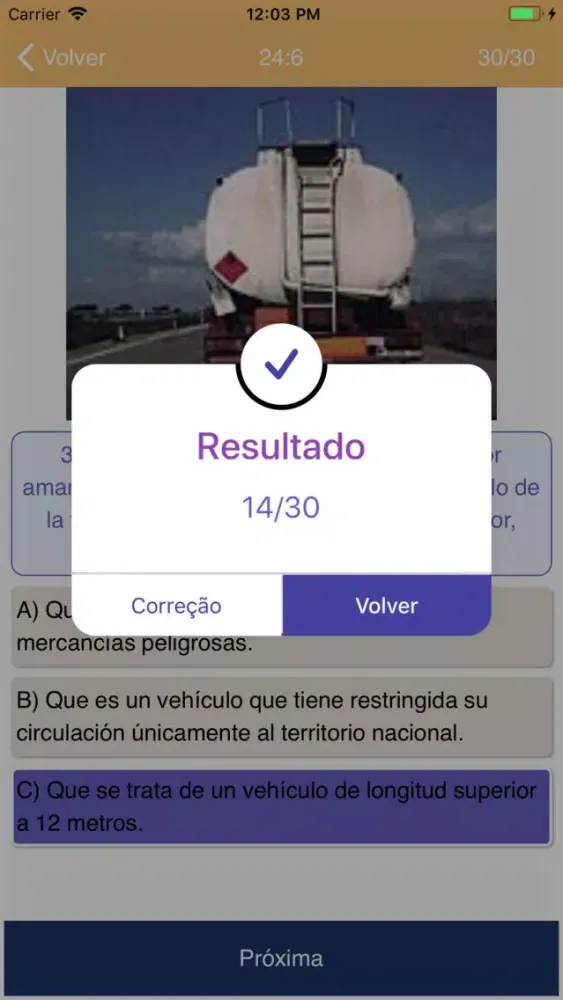 Test de Conducir 2020 سکرین شاٹس