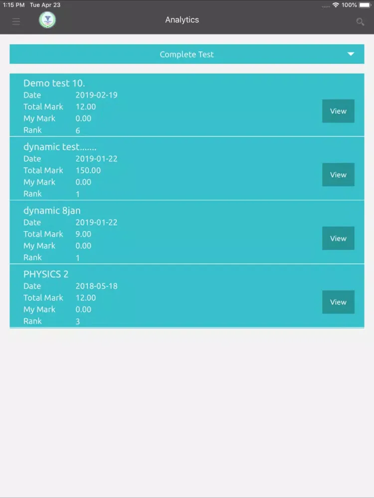 DVMEC iPad  Screenshots