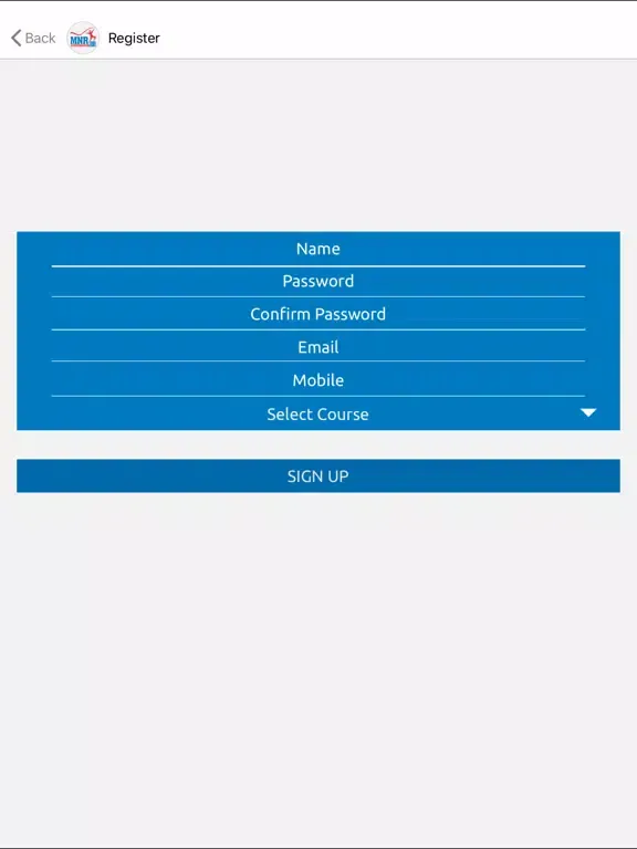 MNR Online Exam iPad  سکرین شاٹس