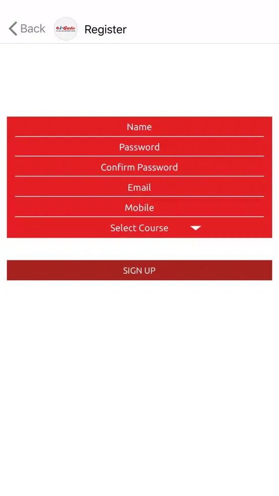 Screenshot di iGate Online Test Bhilai