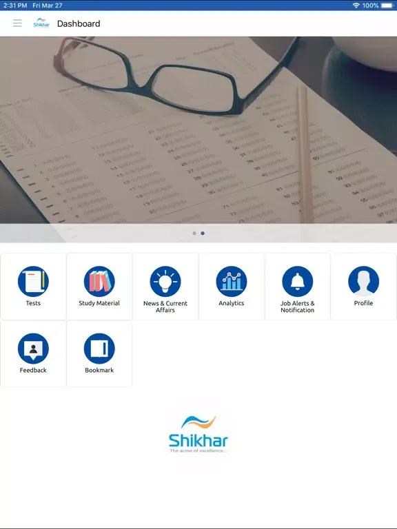 Shikhar Coaching Classes iPad 应用截图