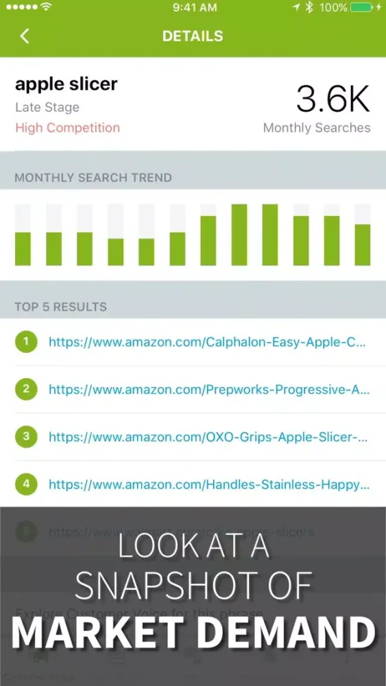 Screenshot di Conductor Insights