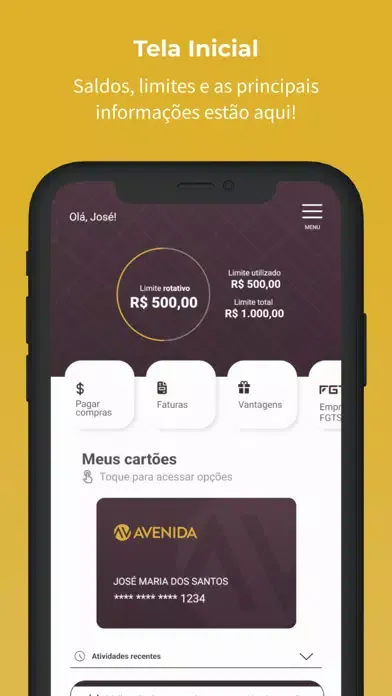 Cartão Lojas Avenida Screenshots