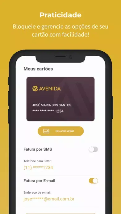 Cartão Lojas Avenida Screenshots