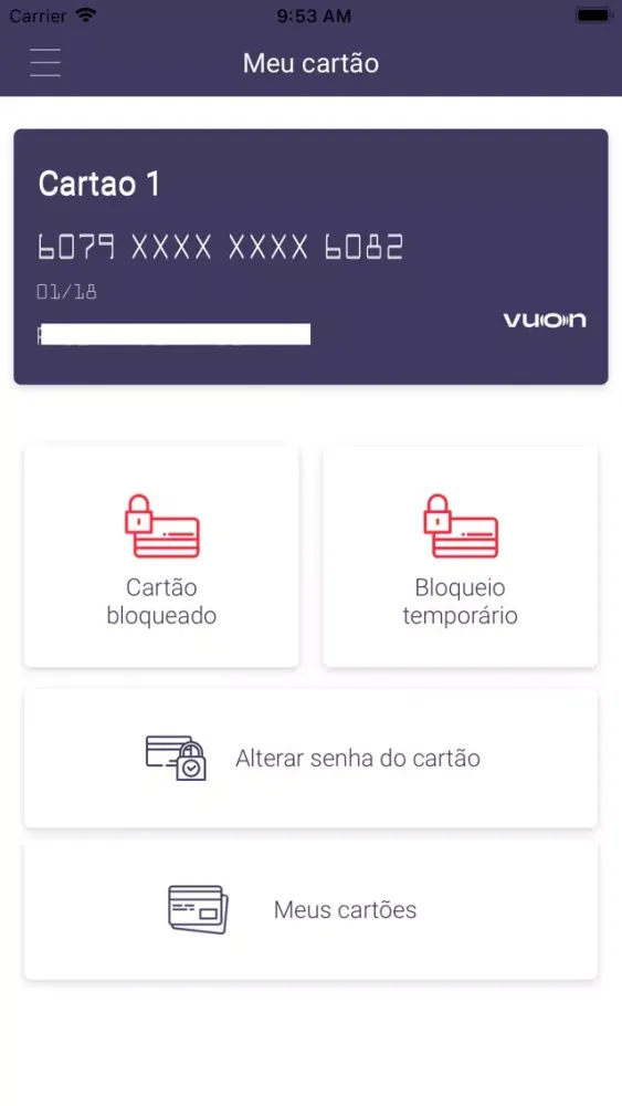 Vuon Card スクリーンショット