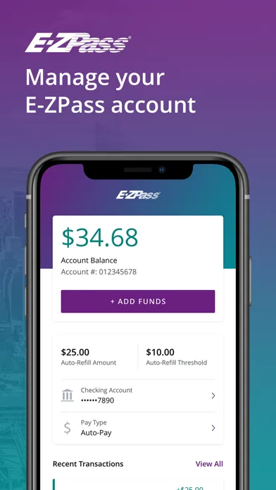 Tolls NY سکرین شاٹس