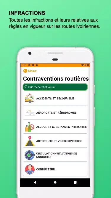 Zrzuty ekranu Conduire en Côte d'Ivoire