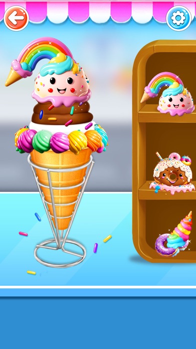 Perfect Ice Cream Cone Maker स्क्रीनशॉट