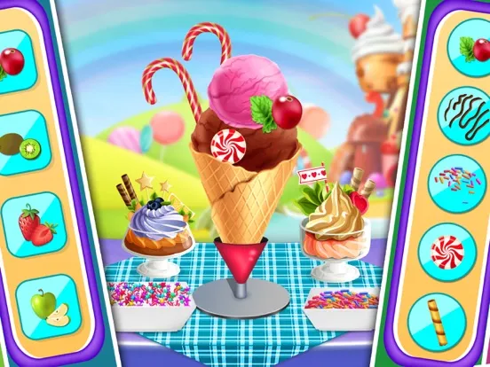 Screenshot di Cone Ice Cupcake Making Shop iPad 