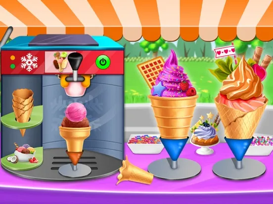 Screenshot di Cone Ice Cupcake Making Shop iPad 