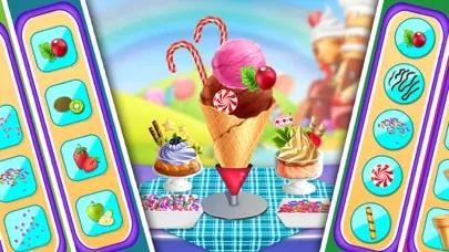 Screenshot di Cone Ice Cupcake Making Shop