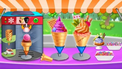 Screenshot di Cone Ice Cupcake Making Shop
