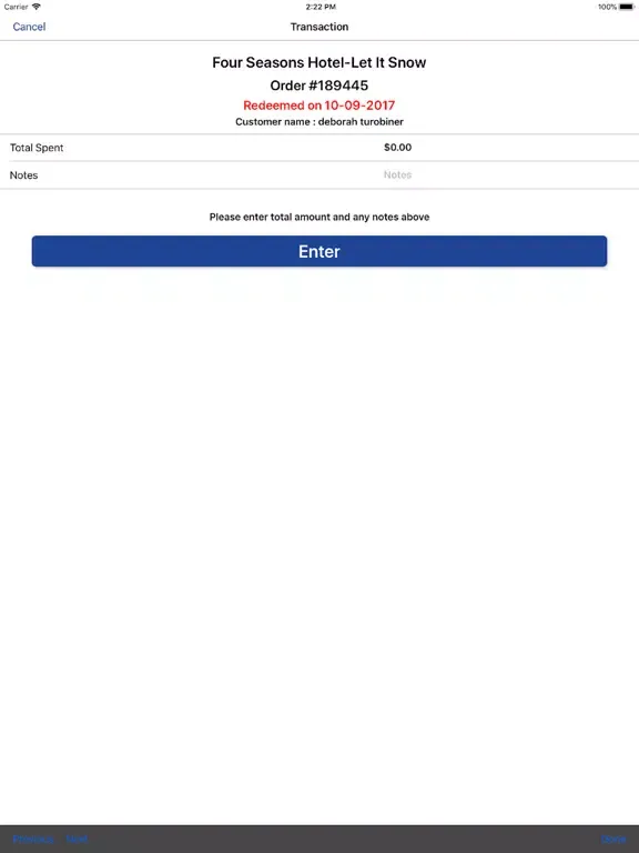Conejo Deals for Merchants iPad 应用截图