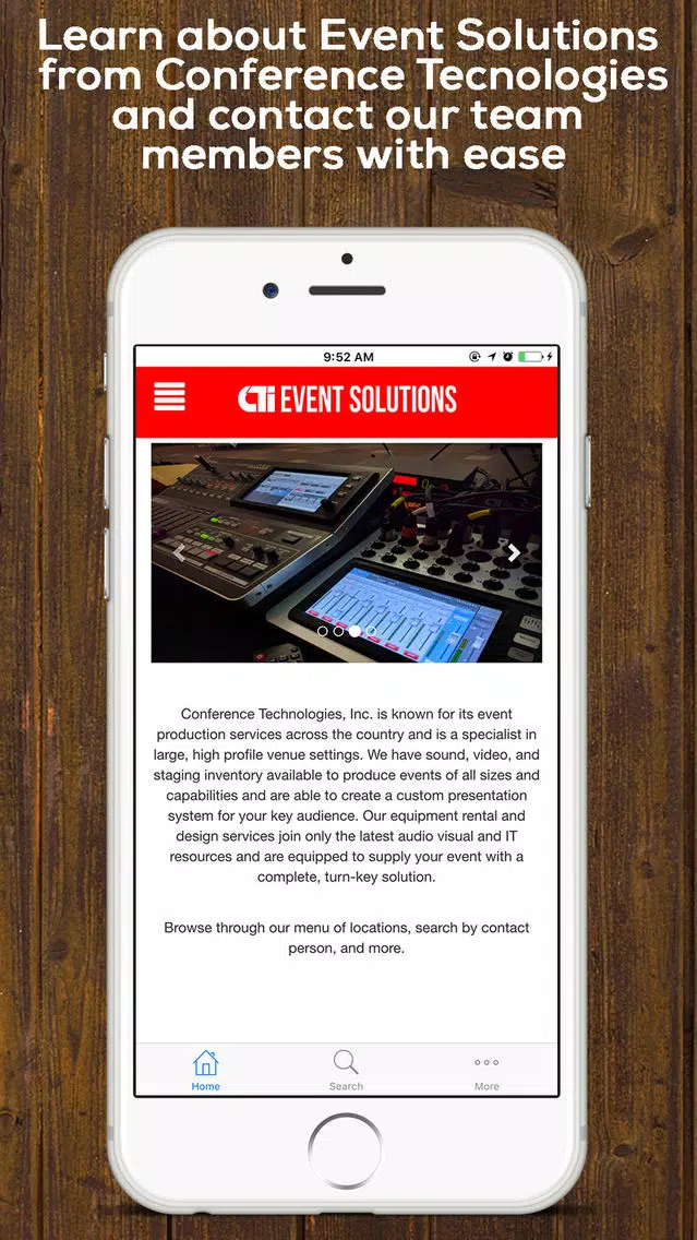 CTI - Event Solutions سکرین شاٹس
