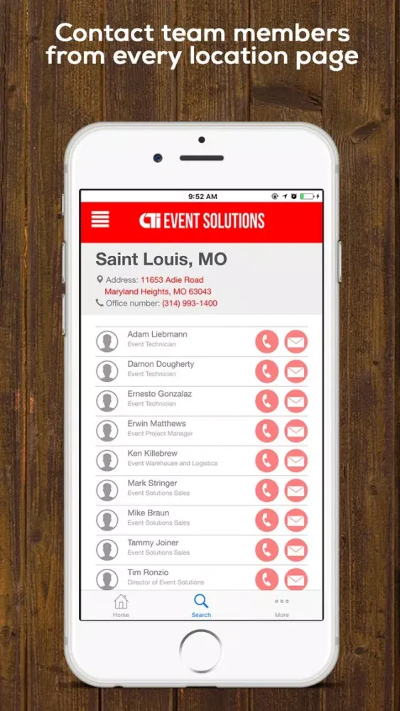 Capturas de pantalla de CTI - Event Solutions