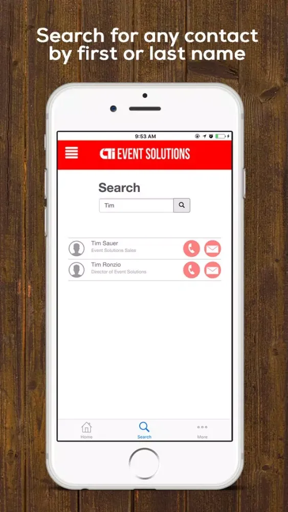 Capturas de pantalla de CTI - Event Solutions