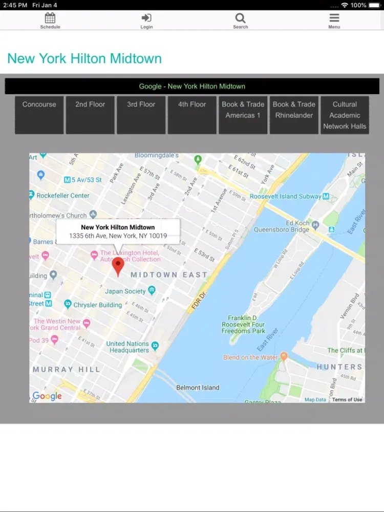 CAA 2019 iPad 应用截图