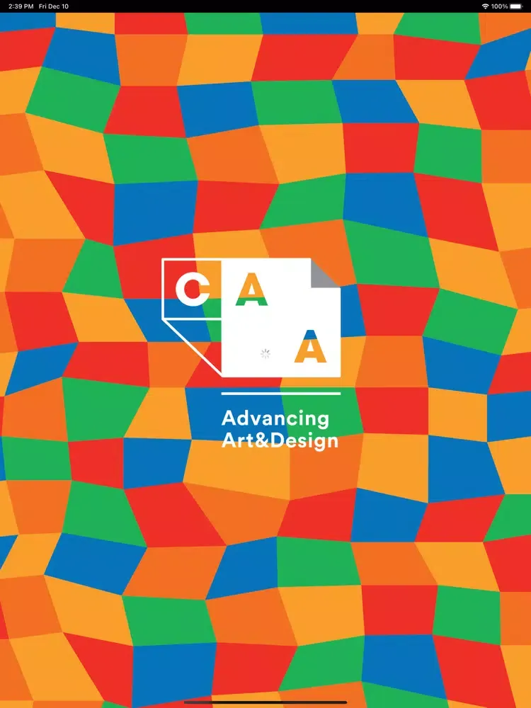 Capturas de tela do CAA 2022 iPad 