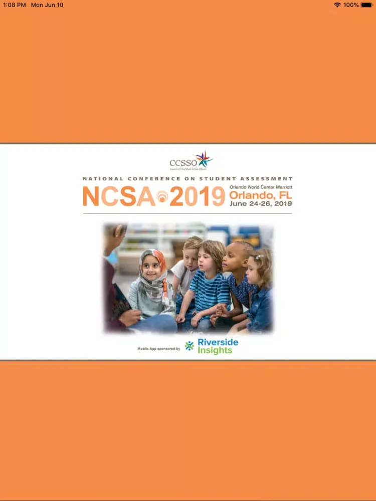 CCSSO 2019 NCSA iPad 應用截圖