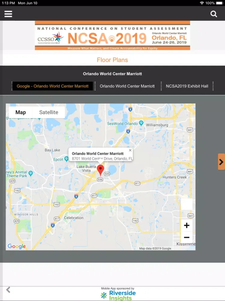 CCSSO 2019 NCSA iPad 應用截圖