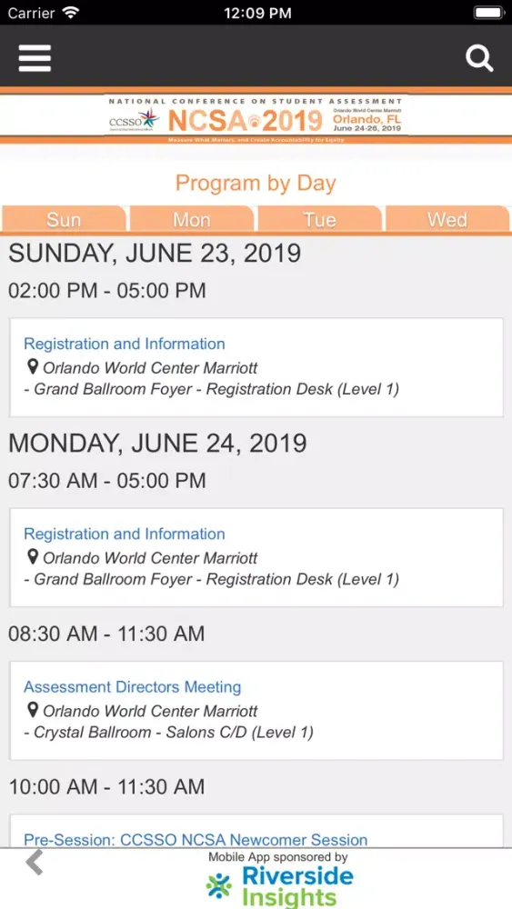 CCSSO 2019 NCSA應用截圖