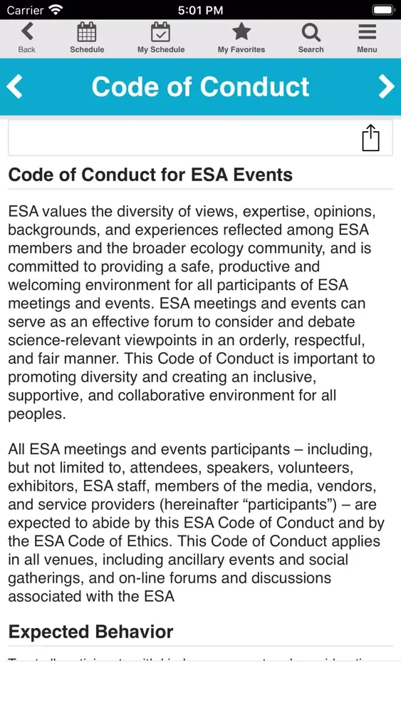 Captures d'écran de ESA 2020 Annual Meeting