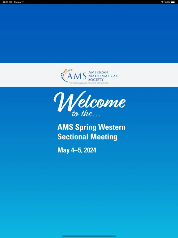 Captures d'écran de AMS Spring 2024 Western iPad 