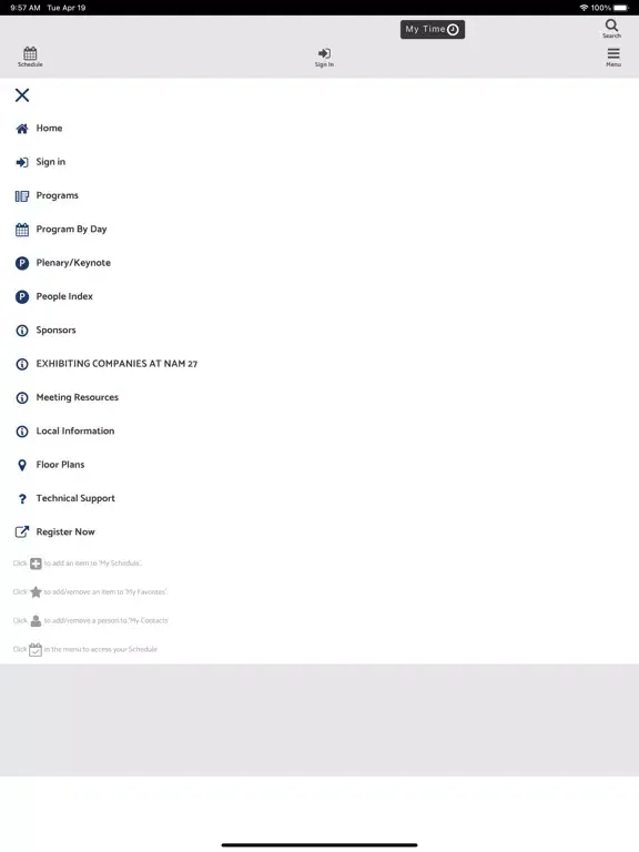 Скриншоты NAM27 iPad 