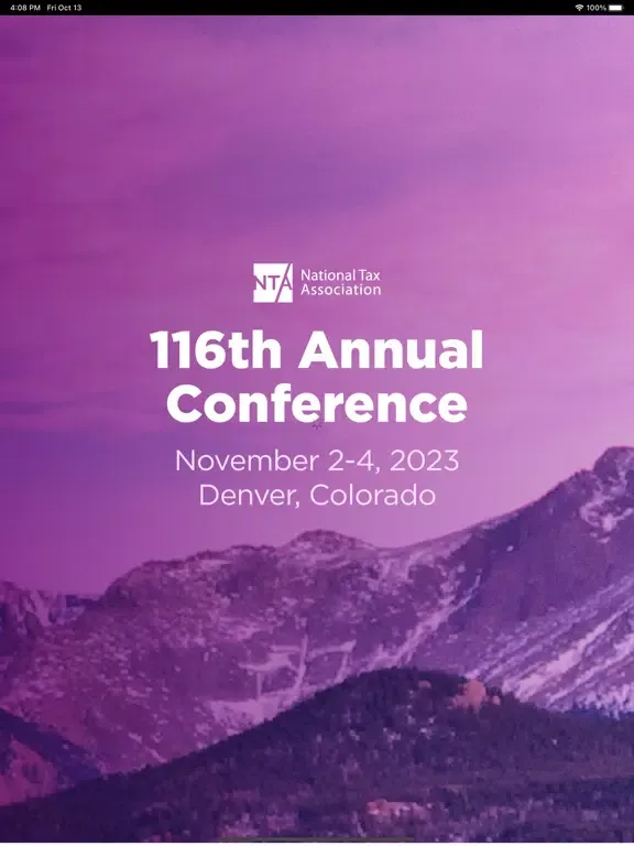 NTA 116th Annual Conference iPad  Screenshots