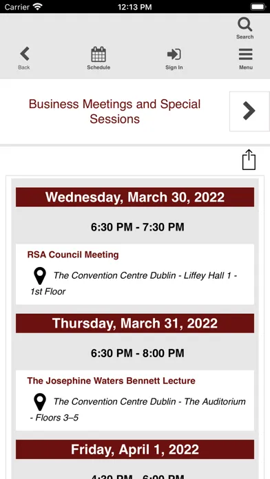 RSA Dublin 2022 Screenshots