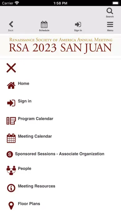 Capturas de tela do RSA 2023