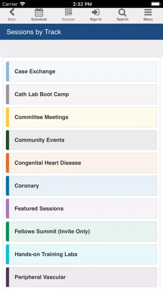 Ảnh chụp màn hình của SCAI 2019
