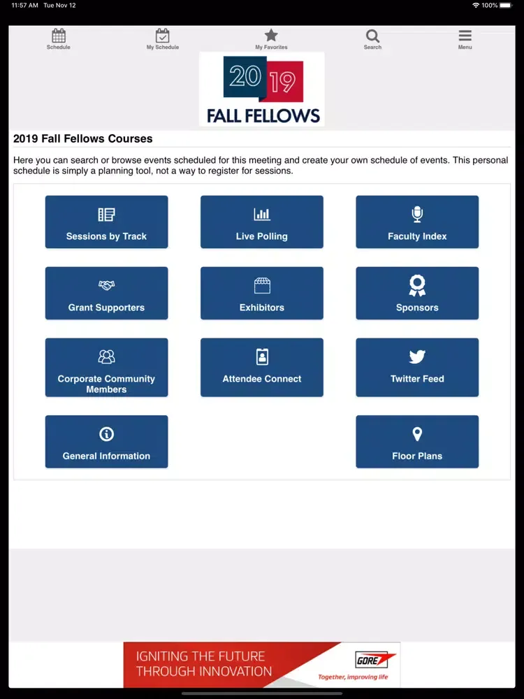 Fall Fellows 2019 iPad  Ekran Görüntüleri