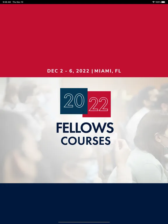2022 Fellows Courses iPad Screenshots